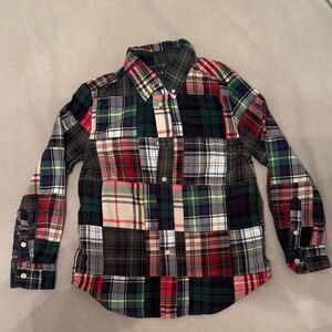 Polo by Ralph Lauren Multicolor Patchwork Kids Shirt